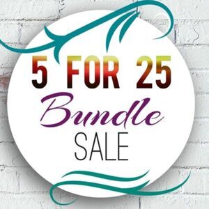 5/$25 SALE! Any item under $16